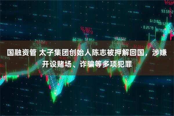 国融资管 太子集团创始人陈志被押解回国，涉嫌开设赌场、诈骗等多项犯罪
