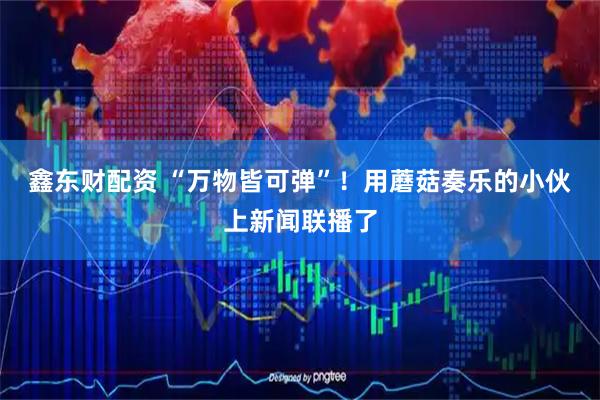 鑫东财配资 “万物皆可弹”！用蘑菇奏乐的小伙上新闻联播了